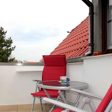 F-1011 Haus 29a Fewo 05 Balkon, Gartennutzung شقة لوبه