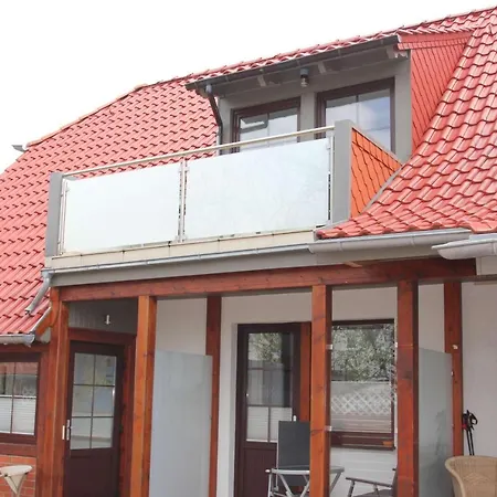 F-1011 Haus 29a Fewo 05 Balkon, Gartennutzung *